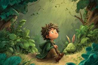 illustrate picture book illustration, children story