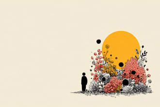 draw anything in minimalist and doodle style