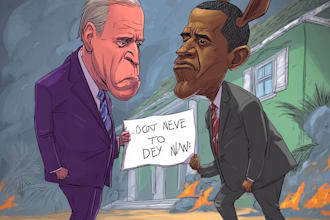 do digital political cartoon for political cartoon