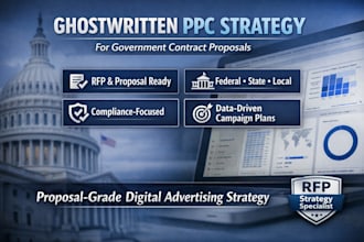 ghostwrite PPC strategy content for government contract proposals campaigns