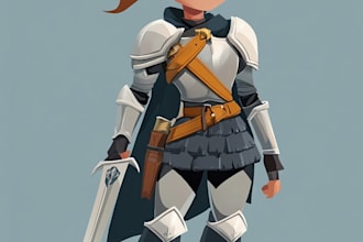 draw 2d game character or 2d game character