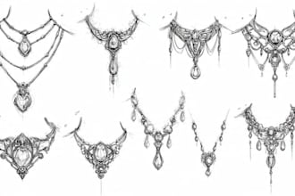design custom jewelry sketches for your brand