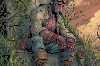 design characters and comic books
