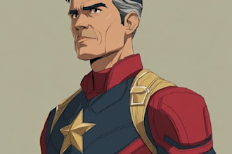 be your comic artist graphic novel illustration super hero