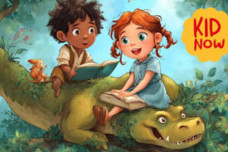 design children story book, child book illustration, picture book illustration
