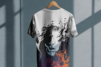 design premium vintage t shirt graphics