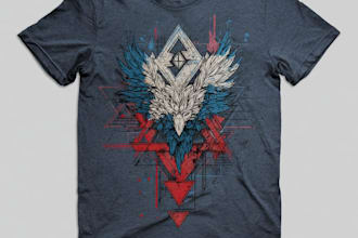 design t shirt for a band and merch