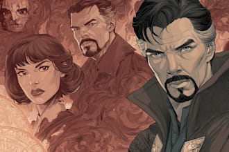 illustrate comic book graphic novel storyboard