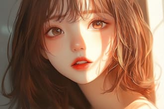 make a anime character