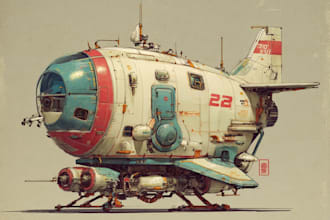 do sci fi spaceship design
