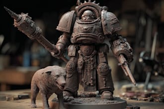 do your minis, warhammer, 40k, aos, dnd painting miniatures