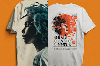 make streetwear clothing graphic tshirt design illustration