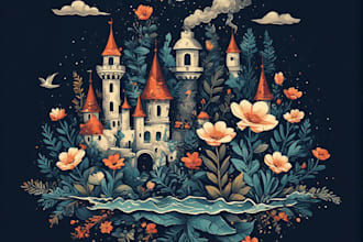 creation of vector graphics and illustrations