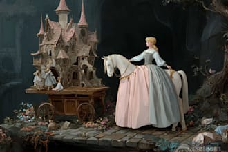 write a magical fairy tale profile or character story