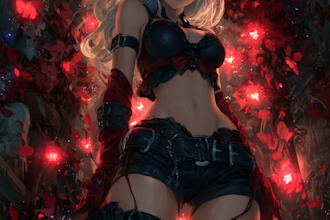 draw beautiful sfw or nsfw anime art illustration