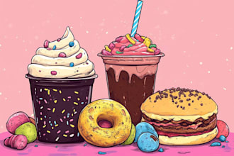 do food pop art of your food pop art