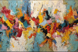 paint professional abstract art
