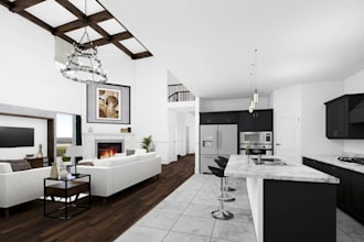 remodel modern interior design, contemporary living room, home decor, house plan