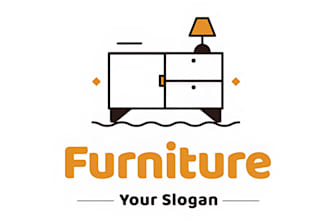 design home decor architectural interior logo