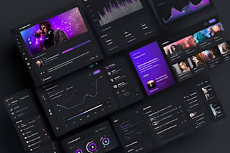 design a modern figma website, UI UX