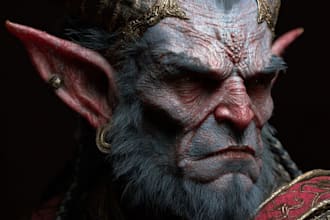 fantasy horror and fantasy horror character