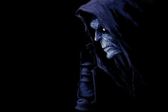 draw dark art horror illustration