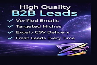 build verified business email leads