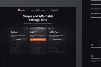 design high end framer web design templates and responsive