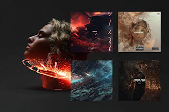 design album cover or single cover art