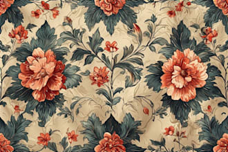 design seamless pattern, fabric and textile pattern design