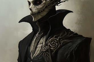 do horror character design