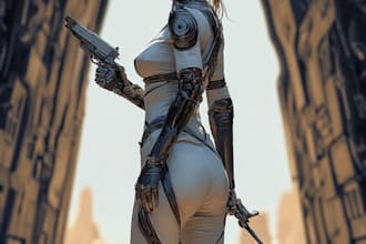 draw a realistic character concept art