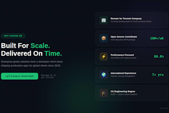 develop a full stack web app using vue js node js and postgresql