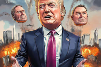 do a political cartoon for political cartoon