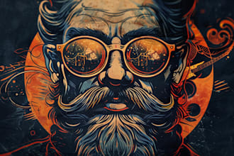 create a vintage logo design