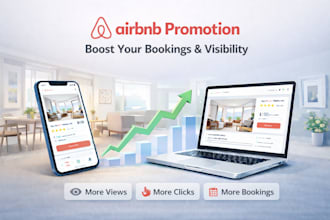 do airbnb promotion, airbnb marketing to boost bookings