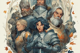 draw your dnd party