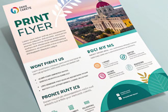 design a poster or any large format artwork