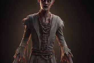 fantasy horror and fantasy horror character