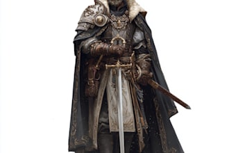 design dnd character art and dnd sci fi characte illustration
