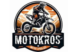 do motocross offroad bike racing team or club logo