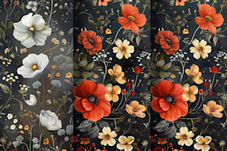 design seamless pattern for textile, fabric prints