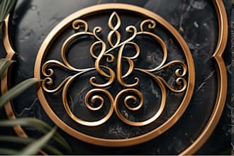 design a modern fashion and beauty brand logo