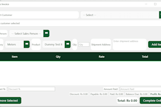 create a pos system for you