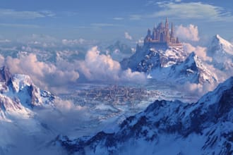 draw environment concept art fantasy worlds