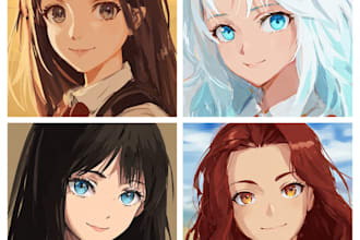 create a anime character