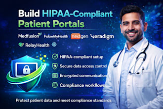build hipaa compliant patient portals with medfusion followmyhealth nextgen vera
