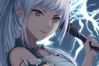 draw anime characters and oc for you