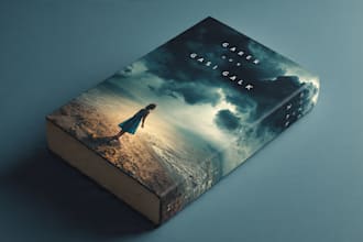 design a cool book cover your novel