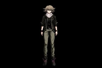make a fancy danganronpa style character with unique personality